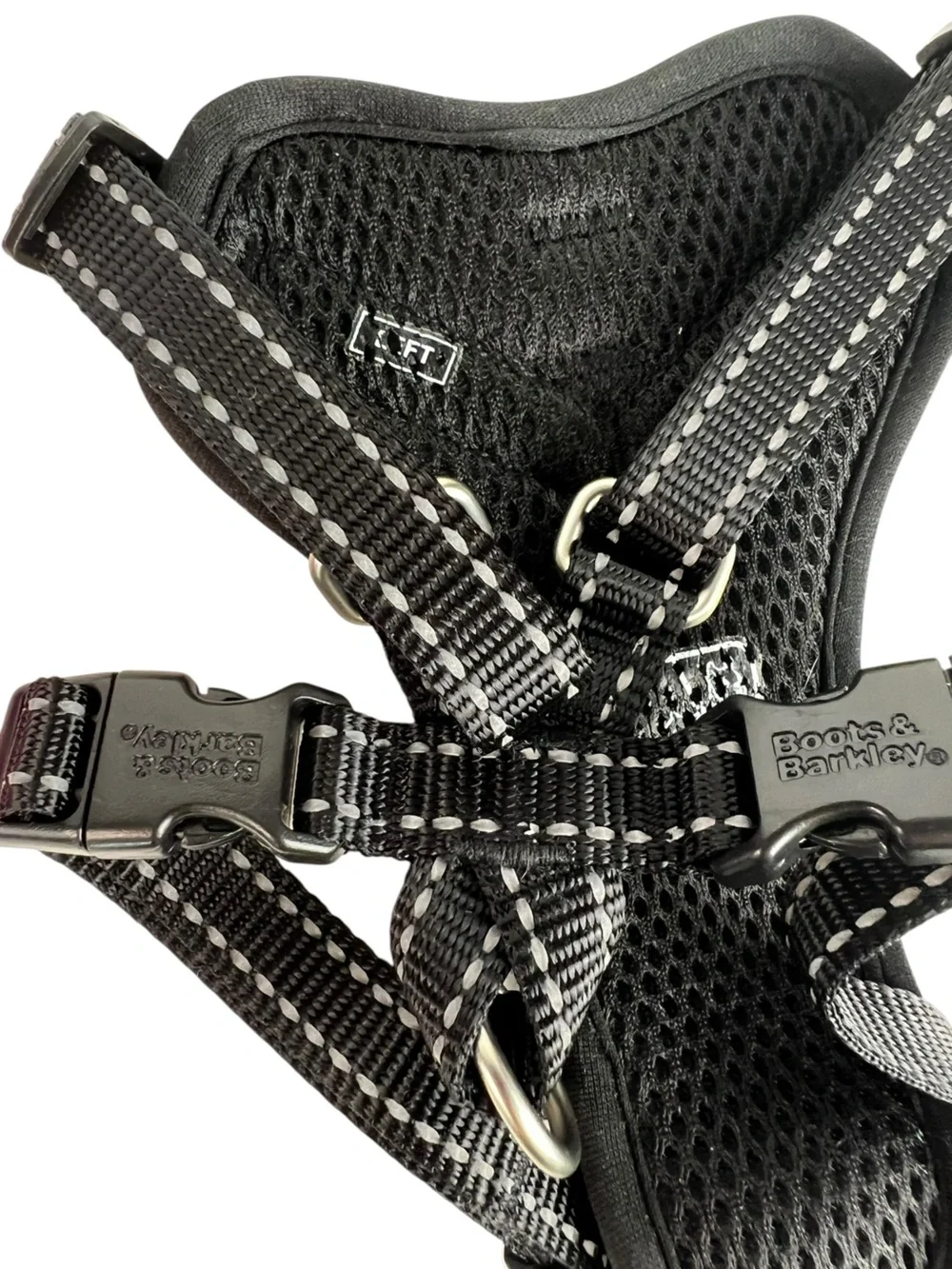 Boots & Barkley Dog Harness Lot 2 Harnesses 3 Leashes Whisker City Reflective